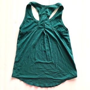 Lululemon racerback tank green